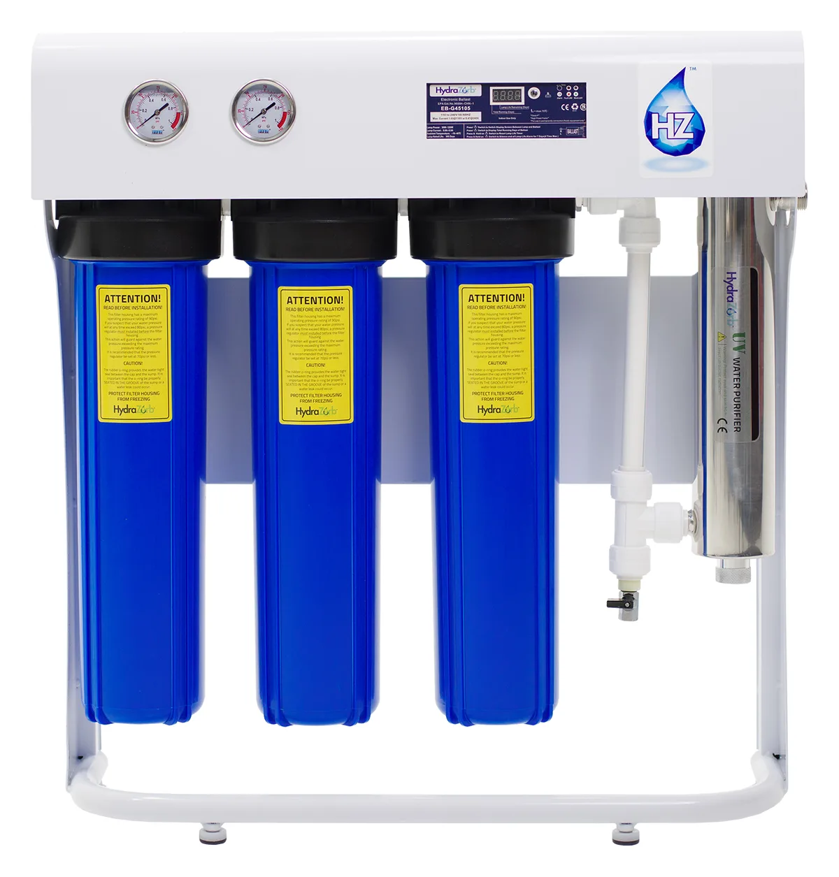 The HydraZorb Home System base unit